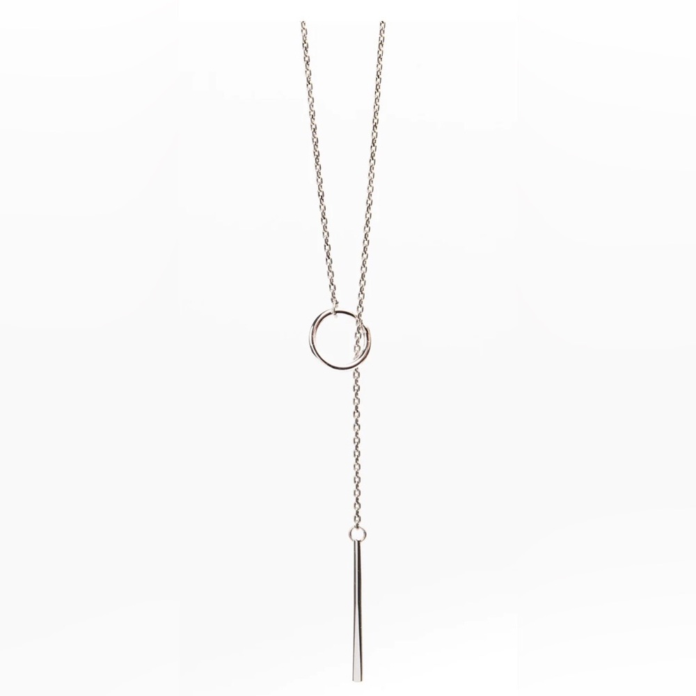 Harlow Heather Lariat Necklace